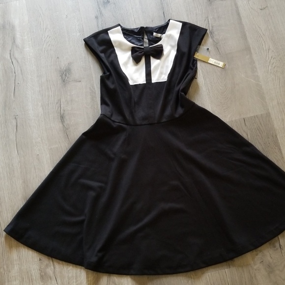 tuxedo skater dress